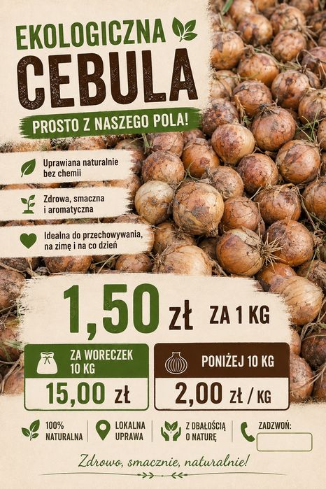Cebula ekologiczna