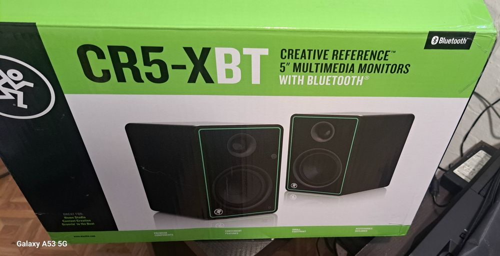 Mackie CR5-XBT 5'' Multimedia Monitor Speakers with Bluetooth