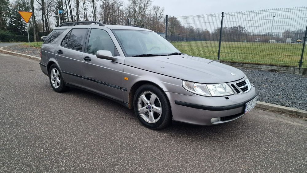Saab 9-5 95 2.3T Automat Tempomat Hak Podgrzewane Wentylowane Skóry