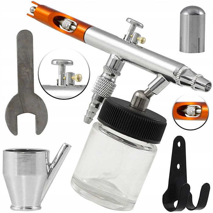 Aerograf malarski lakierniczy precyzyjny  modelarski  22ML