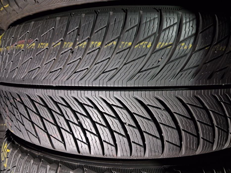 235/55 19 Michelin Pilot Alpin 5 шини б/у зима КОМПЛЕКТ