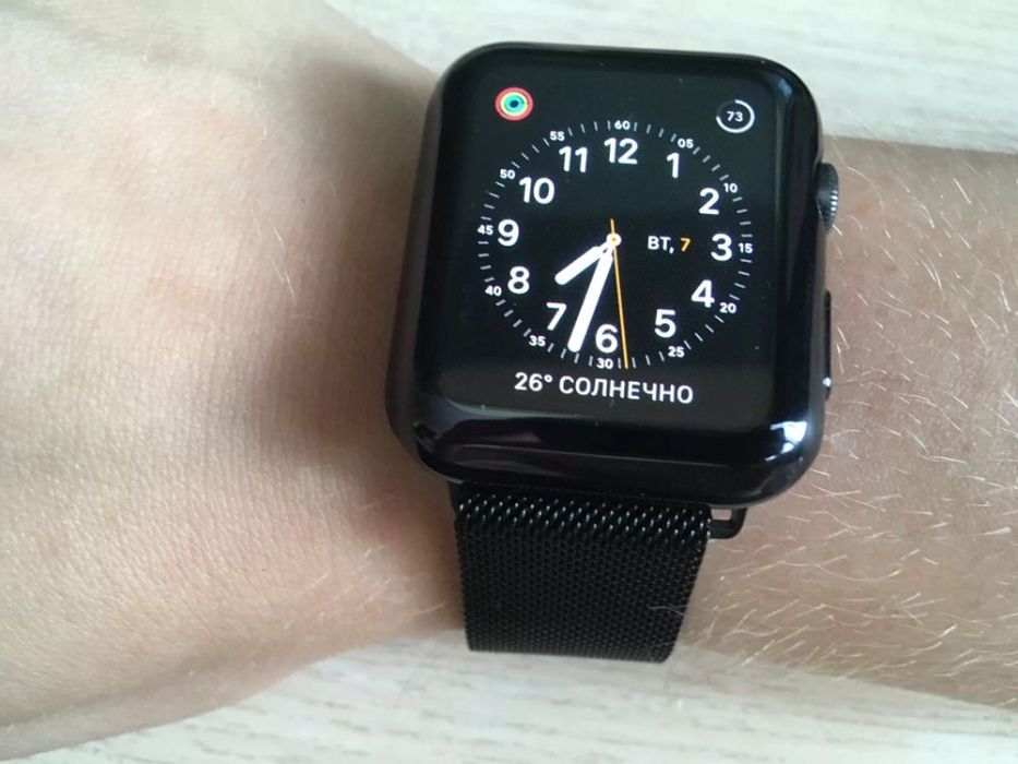 Ремешок Миланская петля+чехол для Apple Watch на все серии ремінець