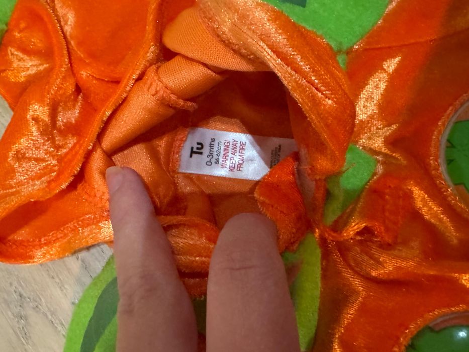 Przebranie Dynią dla niemowlaka