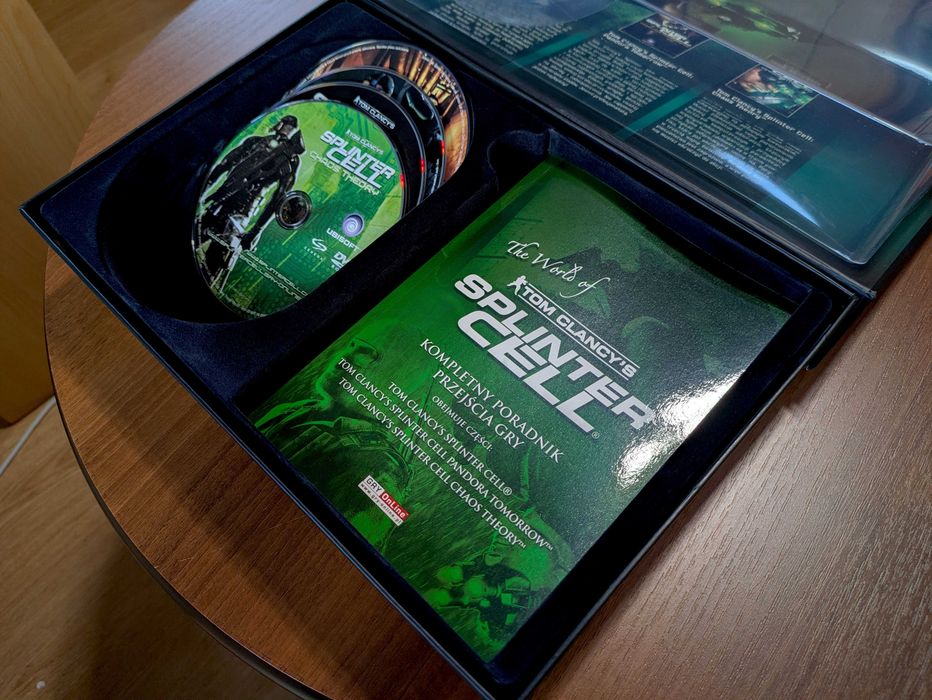 The World of Tom Clancy's Splinter Cell: Limitowana Edycja Kolekcjonerska - gra PC PL NOWA KOMPLET
