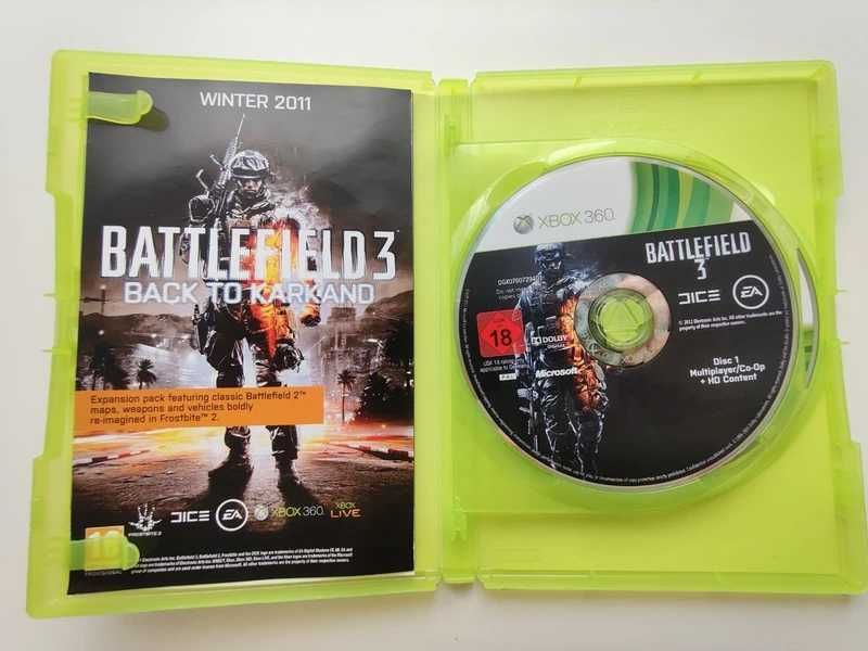 Gra Xbox 360 / Xbox360 - Battlefield 3 (język PL)