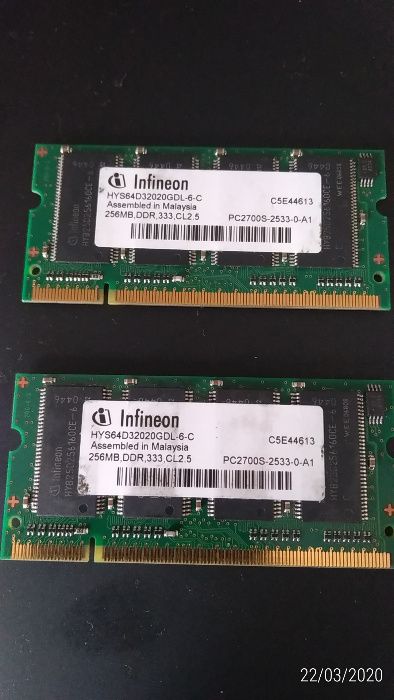 memoria para portatil varias