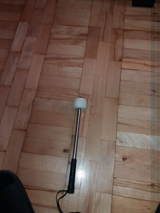 Beben kocioł  34cm kibic perkusja z pałką