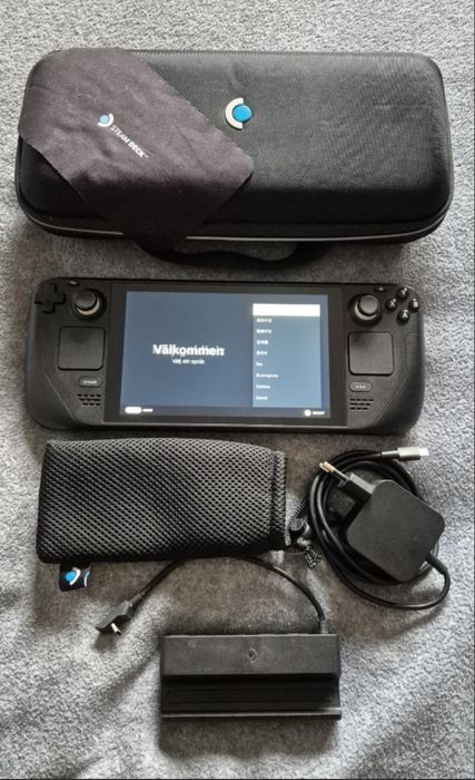 Konsola Steam Deck LCD 512GB + stacja dokująca