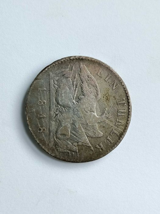 Talar 1818 A Niemcy Prusy Fryderyk Wilhelm lll oryginał Srebro