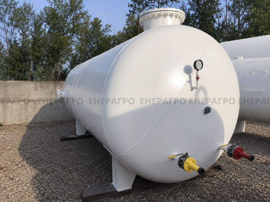 Резервуар LPG для автономного опалення і газопостачання
