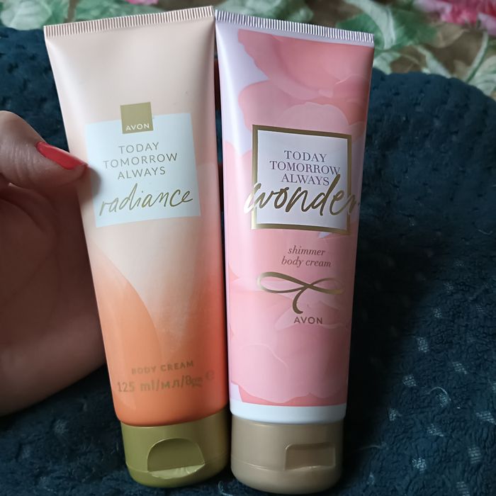 Avon Today tommorow always zestaw dwóch kremów do ciała