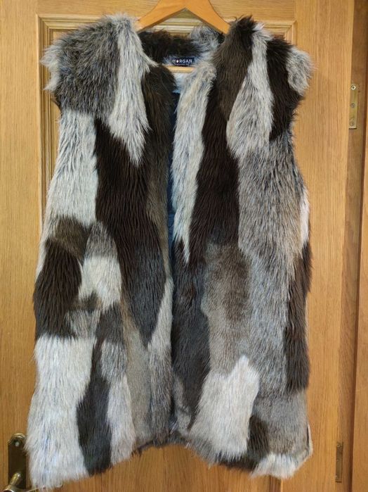 Colete de pelo falso Morgan