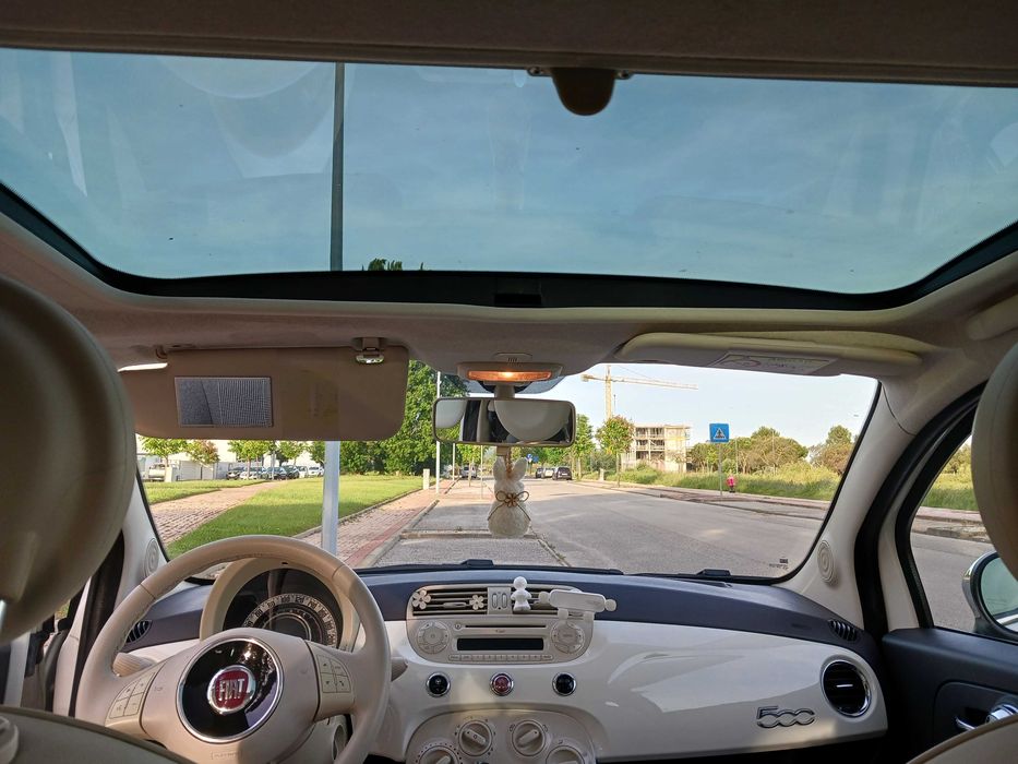 Fiat 500  a gasolina - Entroncamento