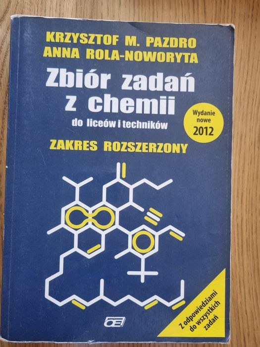Zbiór zadań z chemii do liceów i techników

Zakres rozszerzony
Autorzy