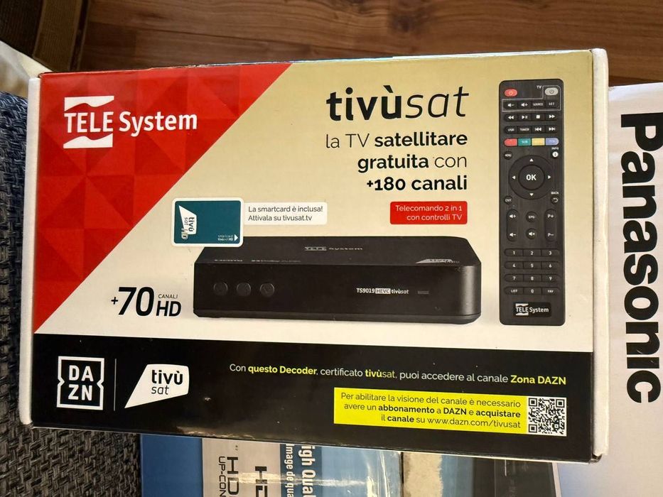 Descodificador Satélite TELE System TS9019HEVC