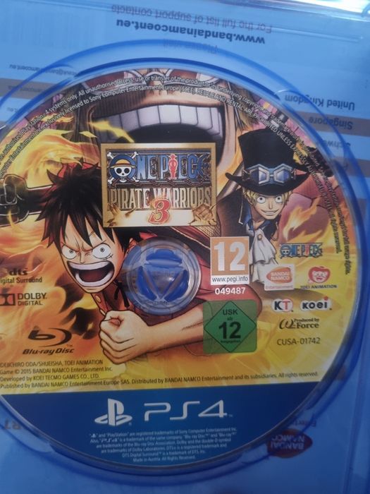 Jogo ps4  one piece pirate warrior 3