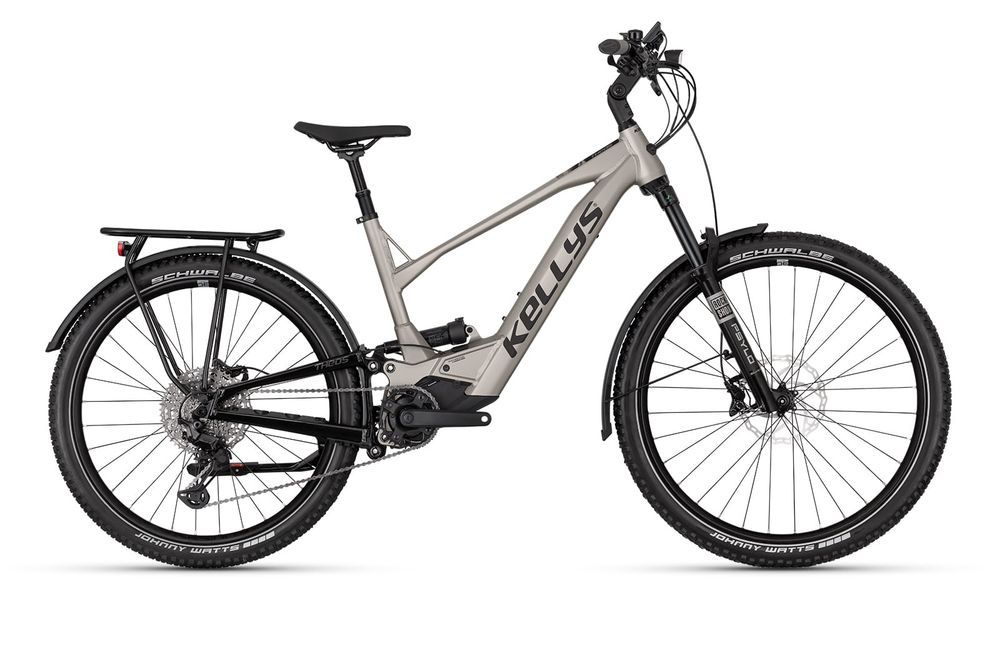 Rower elektryczny KELLYS Theos RSX70 P Titanium 29"/27.5" 820Wh - Rozmiar M