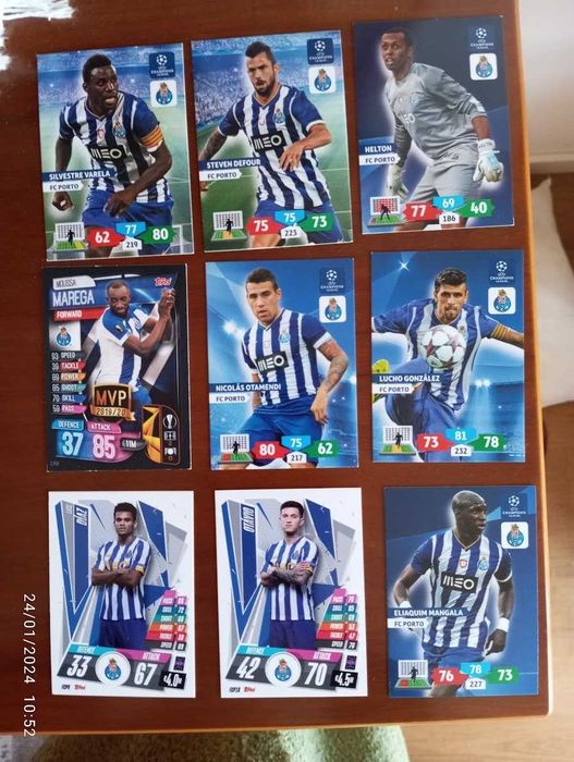Carte Rare FC Porto Topps Match Attax 2021/2022 N°64, état Neuf, Collection Football