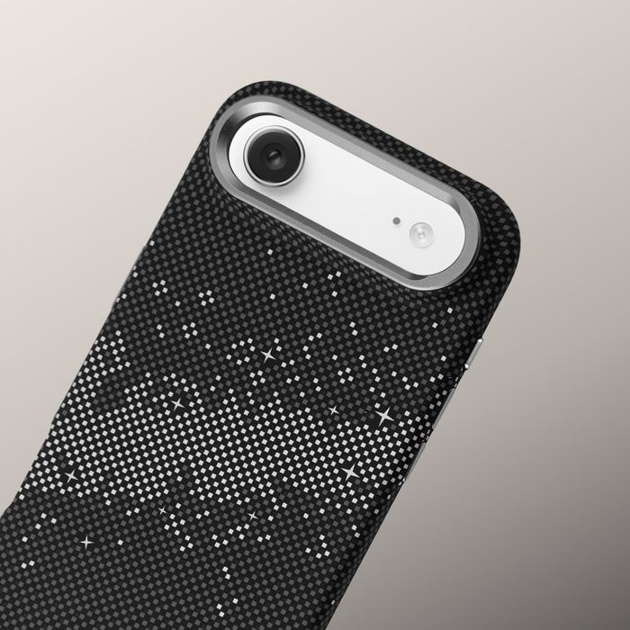 Чохол карбон з малюнками iPhone 17 Pro Max айфон про макс чорний