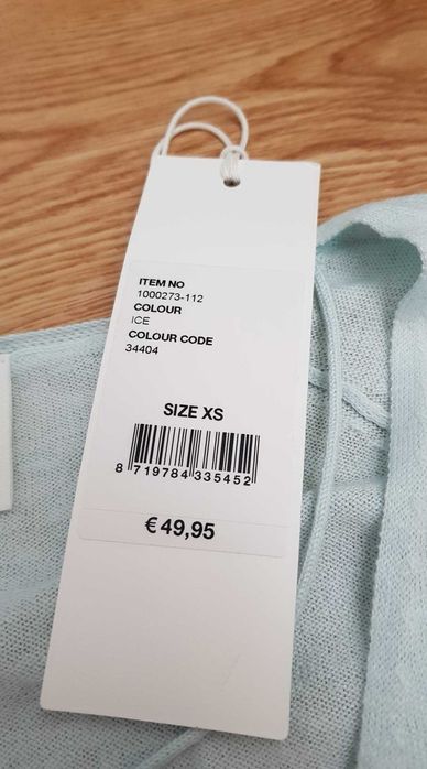 Miętowy sweter xs/s