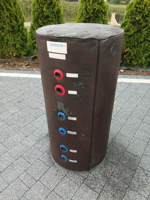 Zasobnik 120l stojący bojler z wezownica