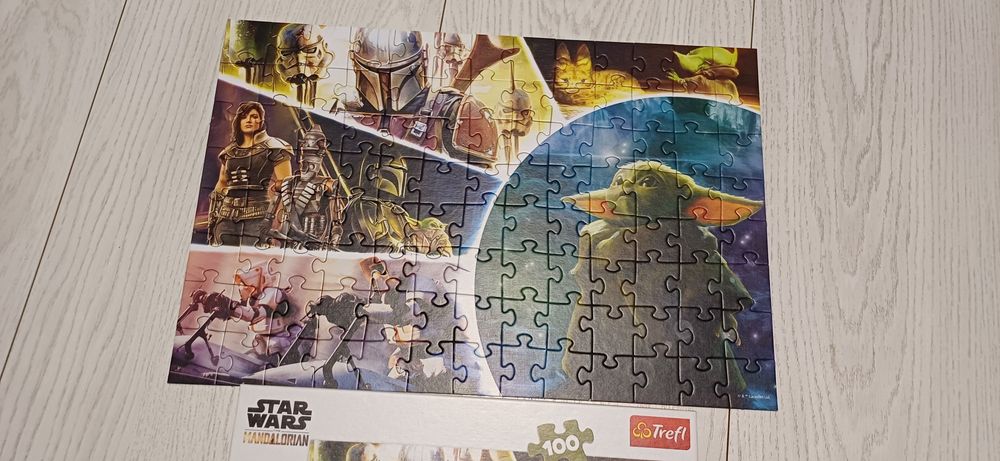 Puzzle star wars Mandalorian
