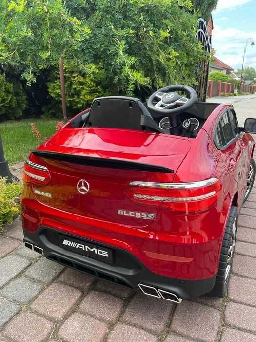 Samochód na Akumulator Mercedes GLC 63S Koła EVA USB Lakierowany 4×4