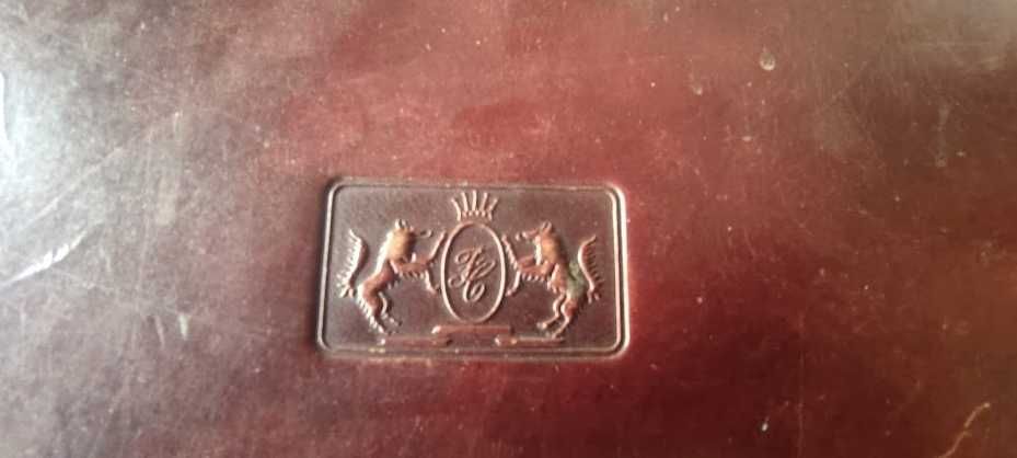 Pasta Vintage de Médico / Documentos em Cabedal