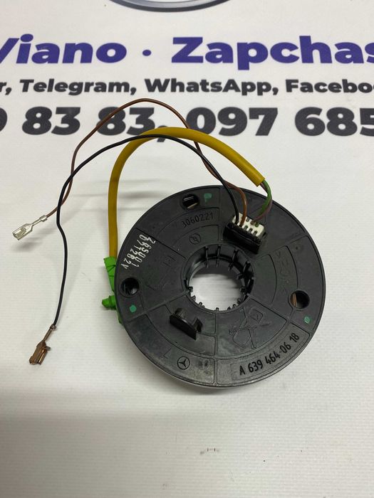 Шлейф руля A6394640618 на Мерседес Віто W639 шлейф руля Vito W639