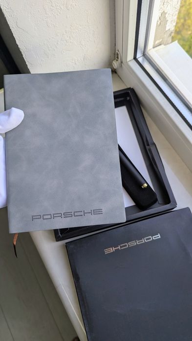 Блокнот porsche подарункова упаковка