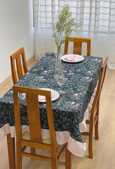 Toalha de Mesa Folho Bosque