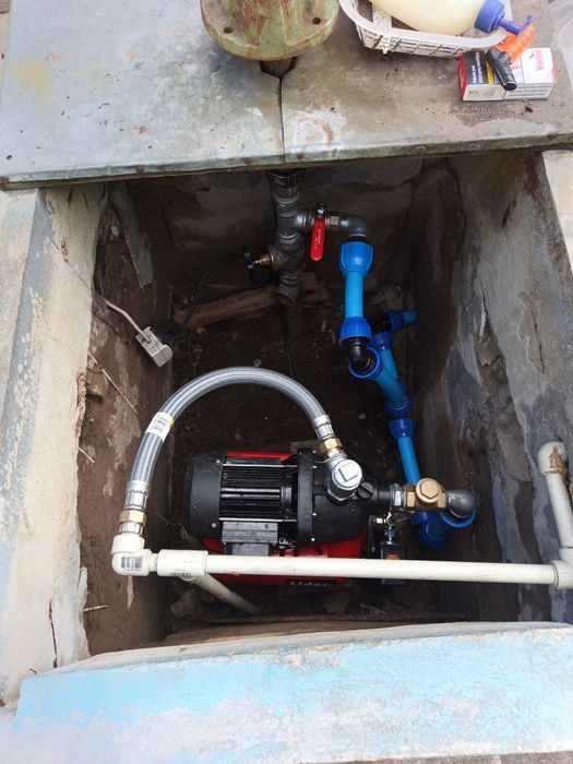 Wiercenie studni. Abisynka. Własne ujęcie wody.