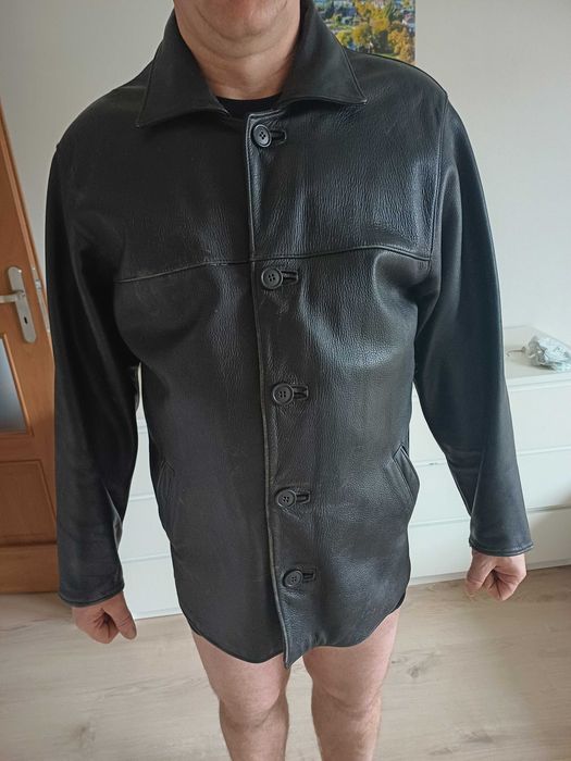 Skóra czarna męska