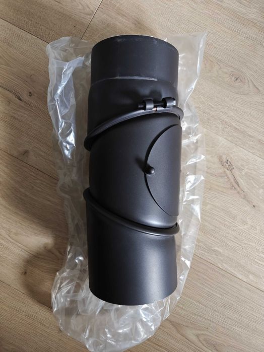 Kolano regulowane rura kominowa Stahl System 130 mm/90°