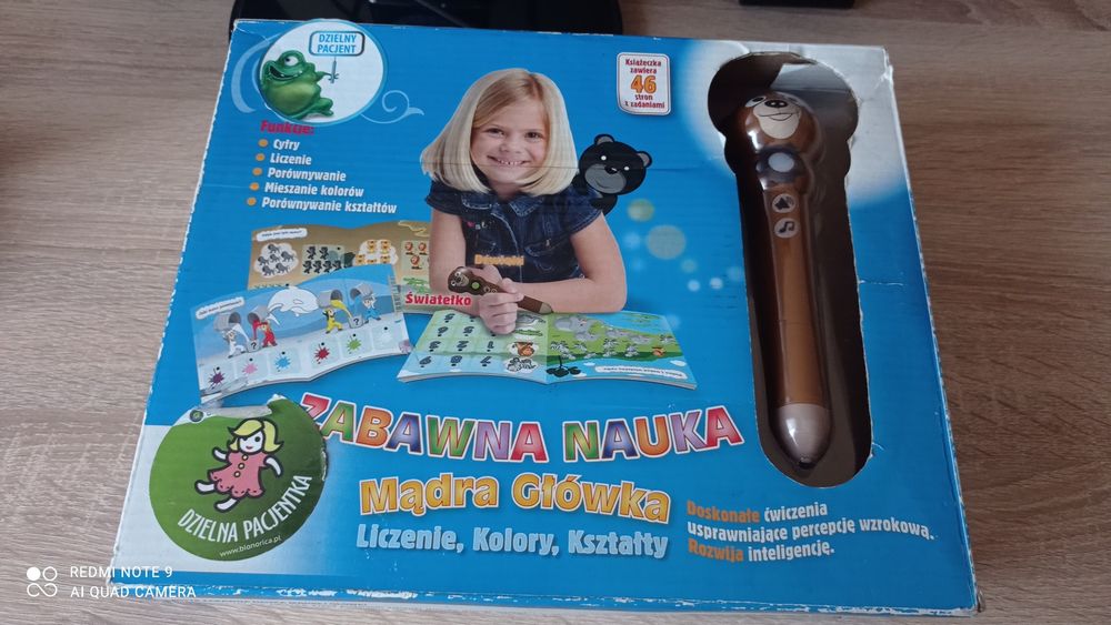 Sprzedam zabawkę edukacyjną ,,Mądra główka"