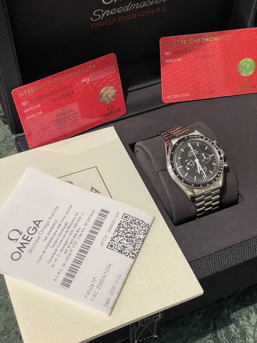 Omega Speedmaster Profissional 12/2025