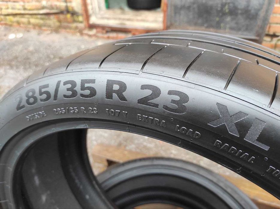 Continental Sport Contact 6 285/35r23 107Y XL 4шт, 21год, 5-5,2мм ЛЕТО