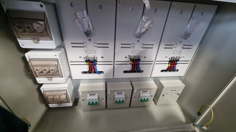 Skrzynka Pomiar na 3 liczniki 3F