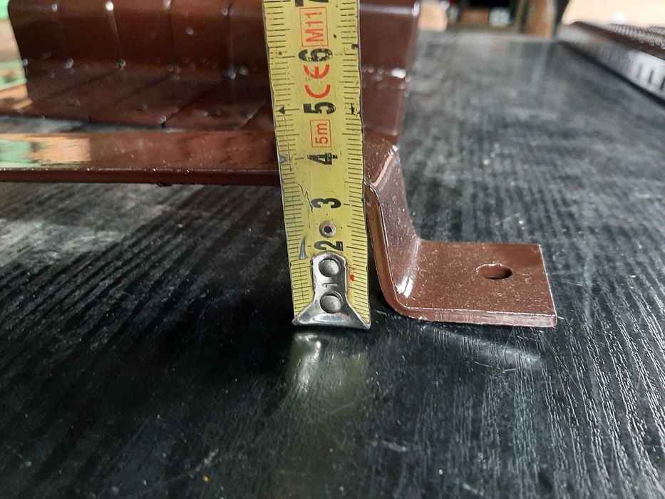 Ława kominiarska, dach podest