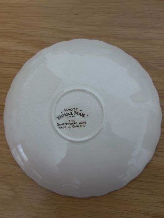 Serviço de chá e café inglês Myott Royal Mail