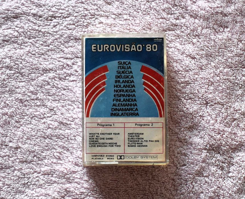Vários - Eurovisão´80 (1980 - cassete)