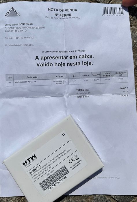 Módulo / pen USB-wifi para ar-consignado HTW