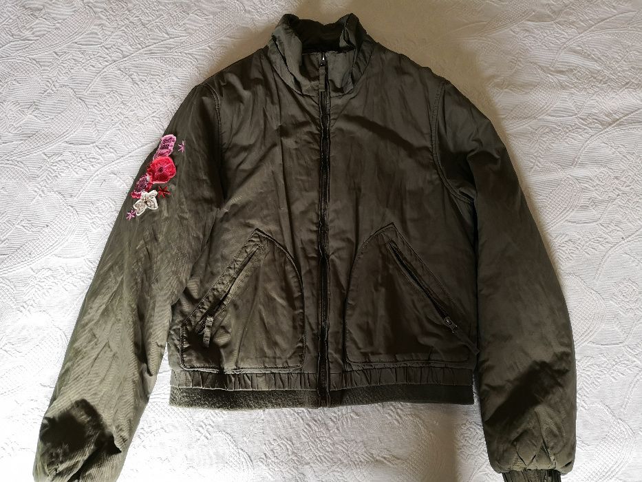 Blusão mulher Throttlemen (com capuz removível)