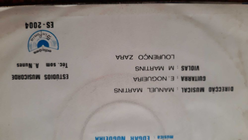 Jorge Martinho - Pátria de Camões - single vinil - portes incluídos