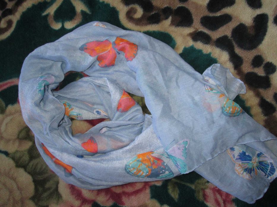Платки шарфики палантины