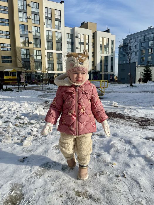Зимова курточка для дівчинки