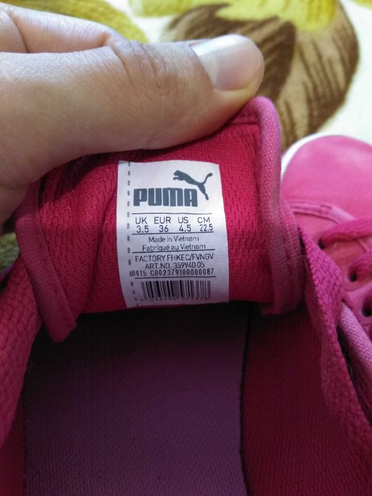 Кеды Пума 36 размер женские