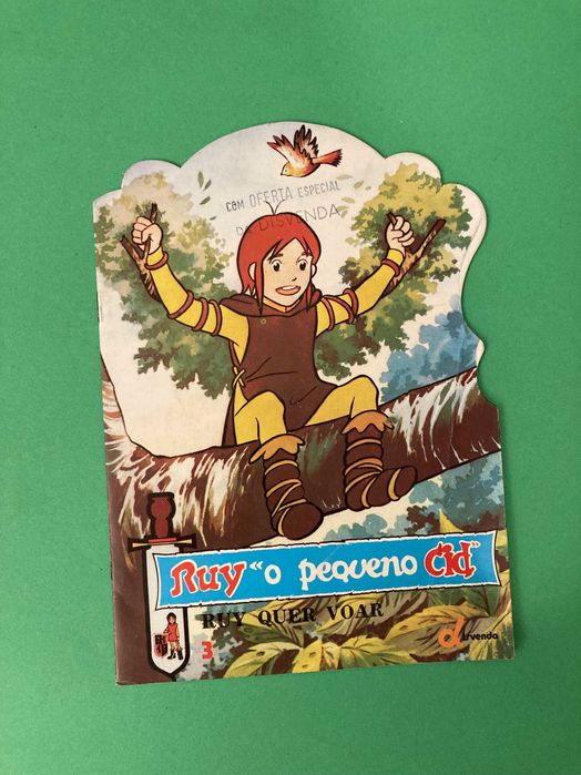 Livros Recortados da Colecção Ruy o Pequeno Cid Anos 80 Disvenda