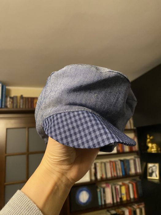 Czapeczka na chrzest rozmiar 74