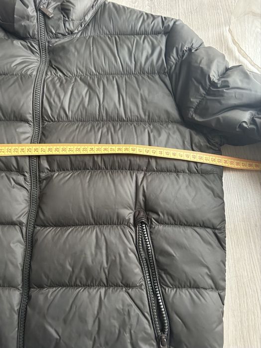 Куртка пухова Massimo Dutti олива